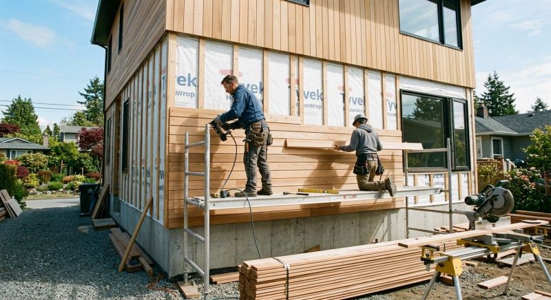 Cedar Cladding Installation in Fairfield County, CT