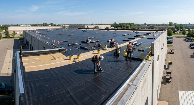 Flat Roof Construction in Fredericksburg, VA