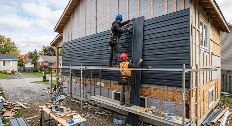 Metal Paneling Installation in Boston, MA