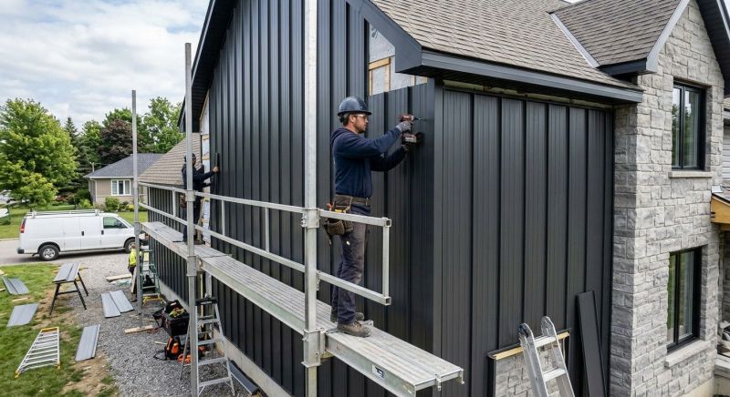 Metal Siding Replacement in Boston, MA