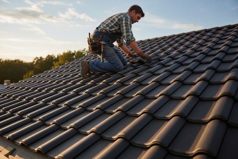 Spanish Tile Roof Replacement in Fredericksburg, VA