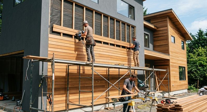 Wood Cladding Replacement in Boston, MA